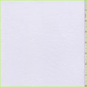 1 5/8 YD PC-White Jersey Sweater Knit Fabric