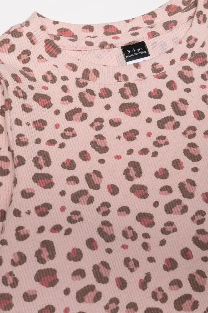 2 Pack Long Sleeve T-Shirt Pink