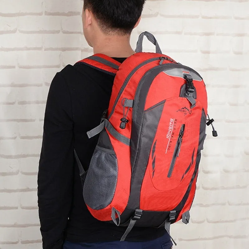 40L Hiking Backpacks Climbing Bags Man Sports Travel Camping Cycling
