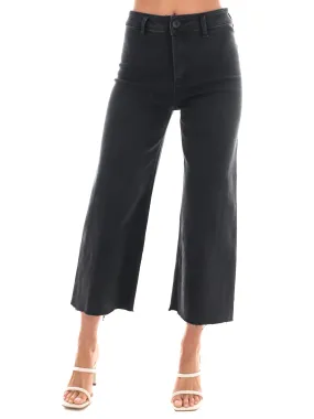 A Better Place Cropped Straight Leg Jeans