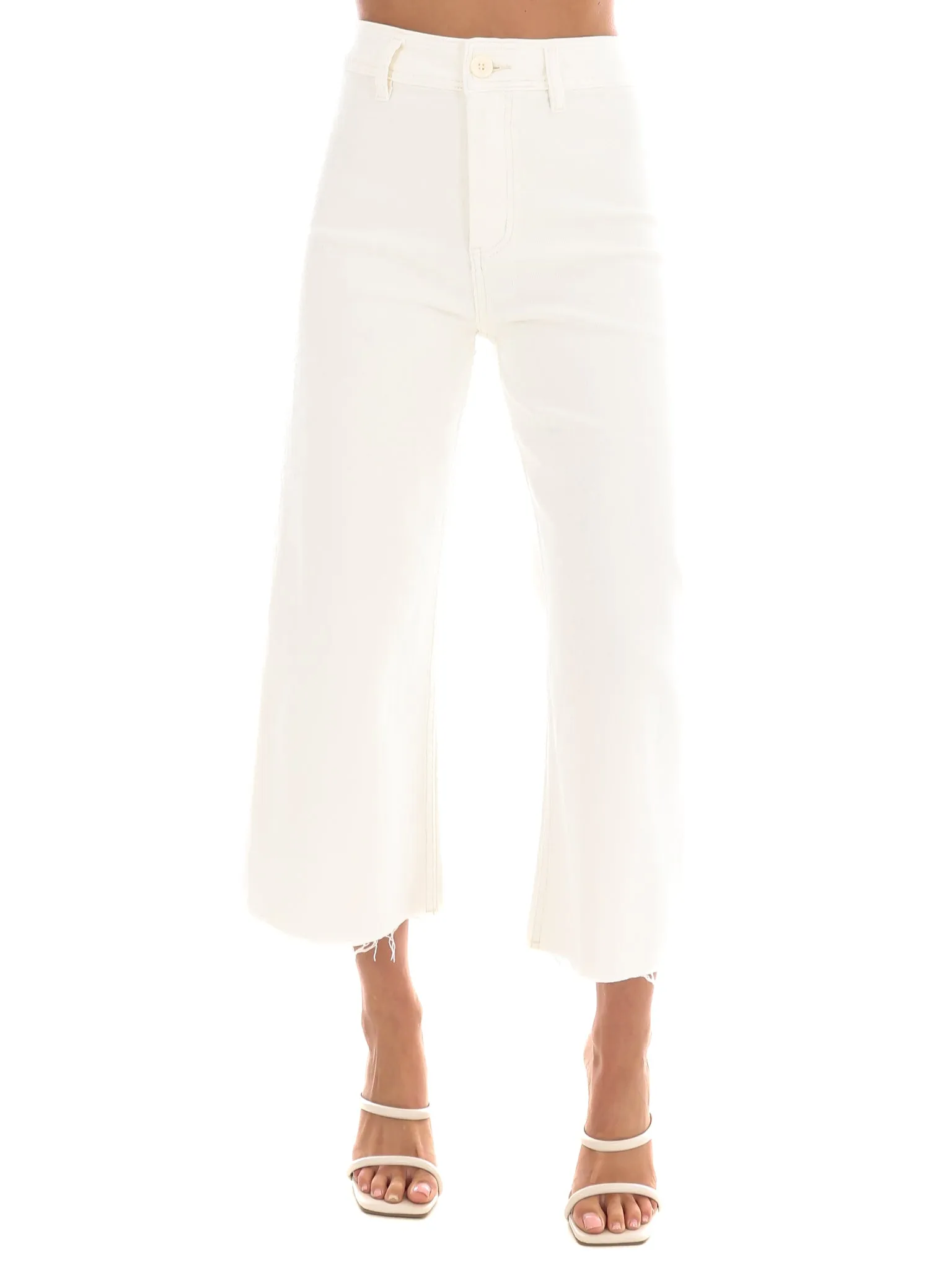 A Better Place Cropped Straight Leg Jeans