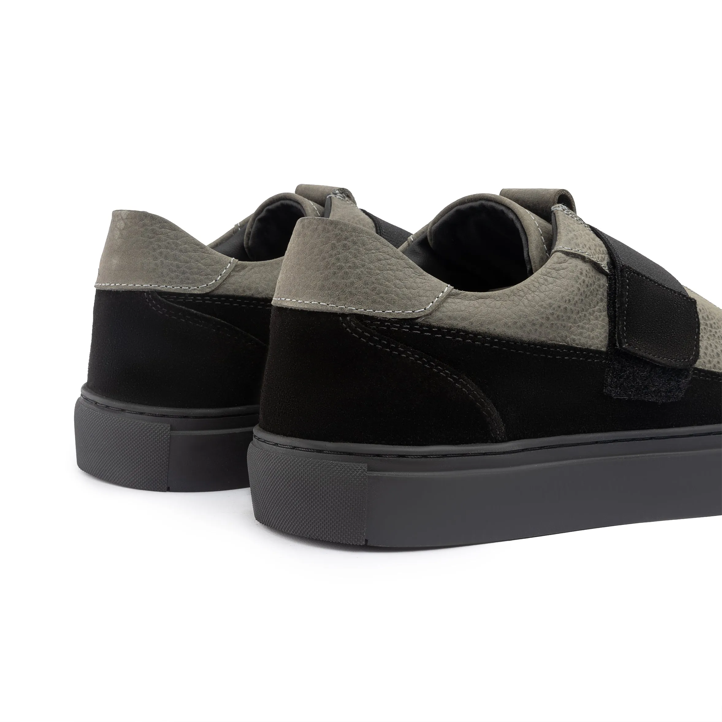 Achilles Bolt V3 Easy Wear Slip On Sneakers - Grey X Black