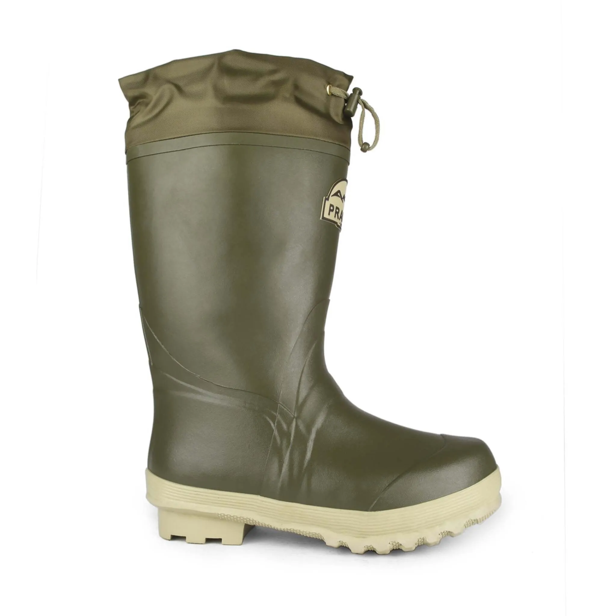 Acton Men's Winter Work Boots Prairie Plain Toe Waterproof with Natural Rubber | Sizes 7 - 13