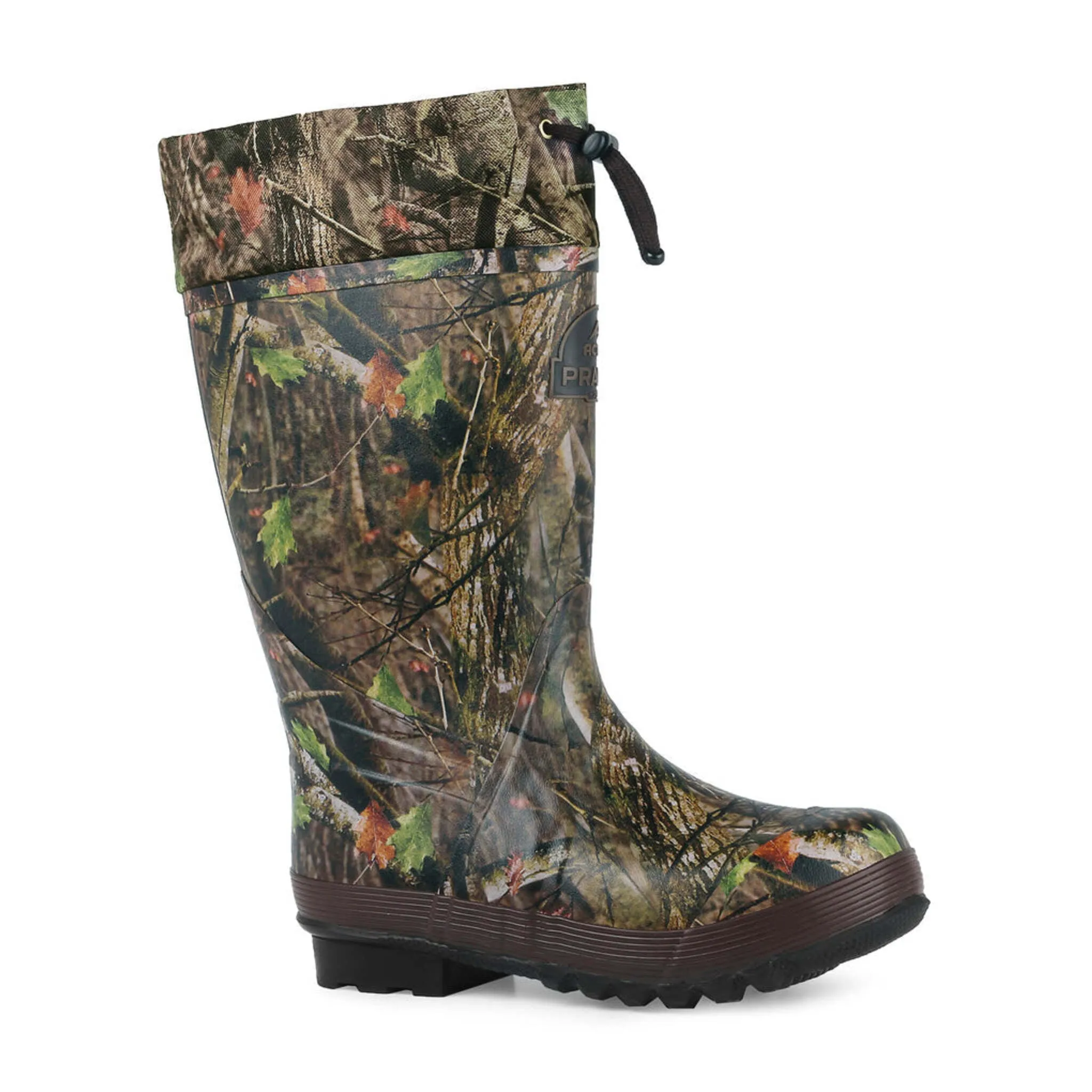 Acton Men's Winter Work Boots Prairie Plain Toe Waterproof with Natural Rubber | Sizes 7 - 13
