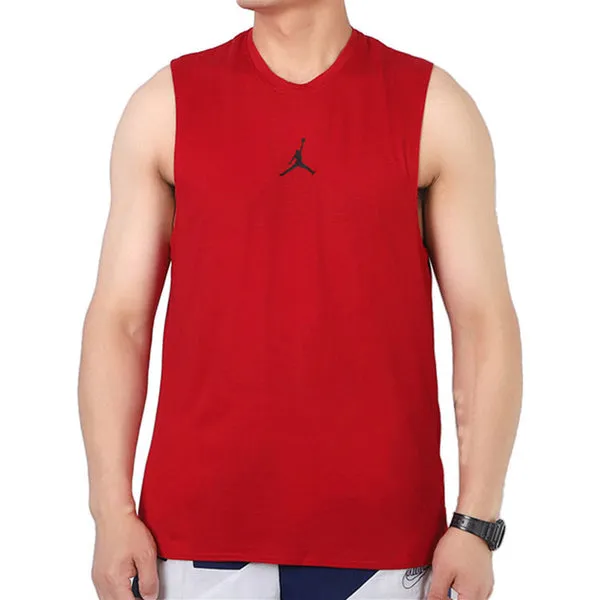 Air Jordan Quick Dry Basketball Training Sports Vest Red