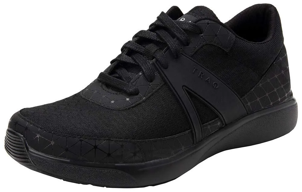 Alegria Womens Qarma Walking Shoes Sneakers Runners - Black Swell
