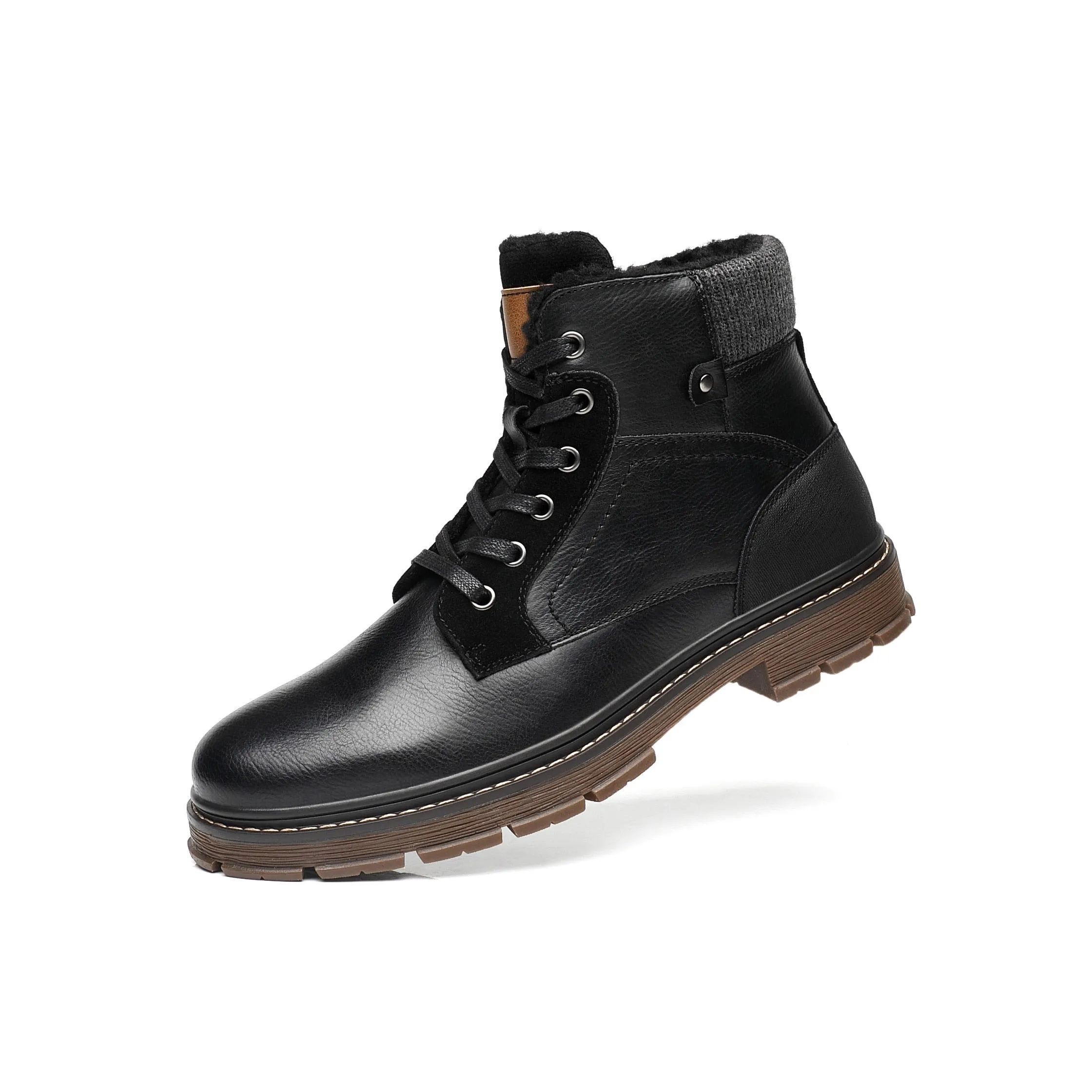 Angelo Ricci™ American Handmade Leather Winter Boots