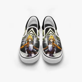 Attack On Titan Historia Christa Slip Ons Anime Shoes