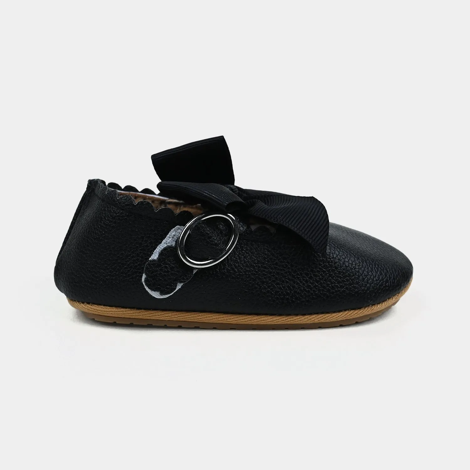 Baby Girl Shoes H46-BLACK