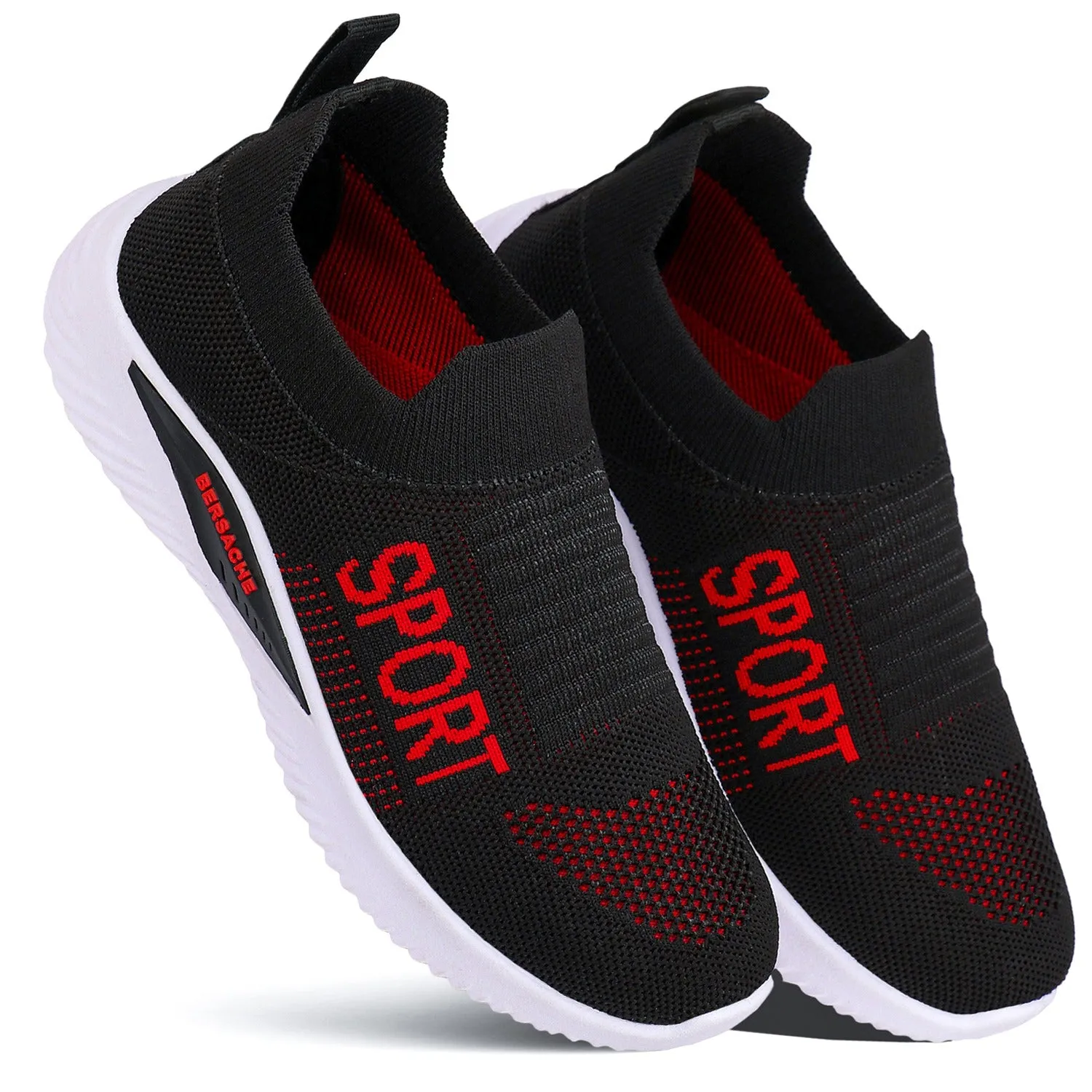 Bersache Lightweight Sports Running Walking Gym sneakers Trekking Hiking Lace up Shoes With High Quality Sole For Women - 7073