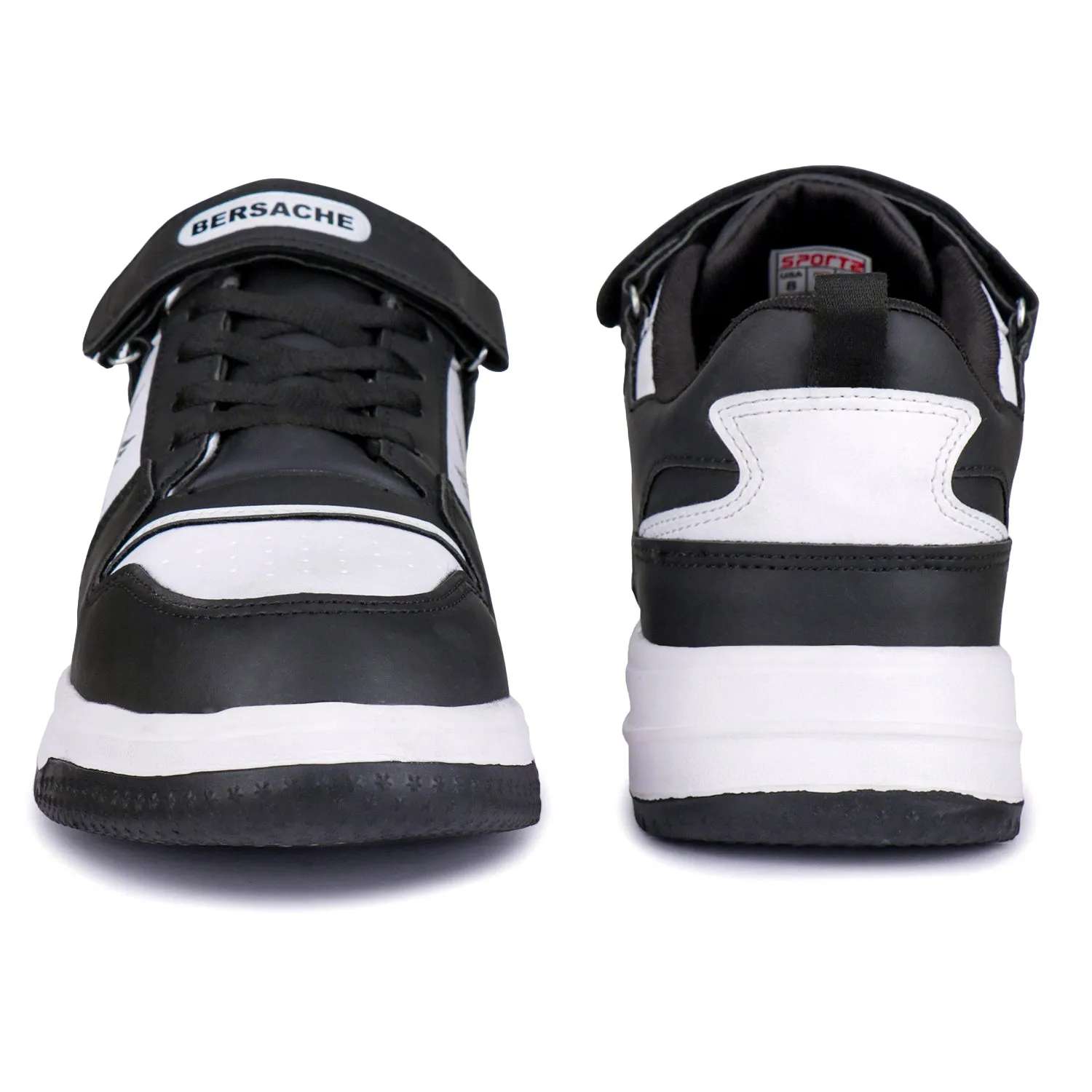 Bersache Sneaker, Loafers ,Casual with Extra Comfort Sneakers For Men (9123-Black)