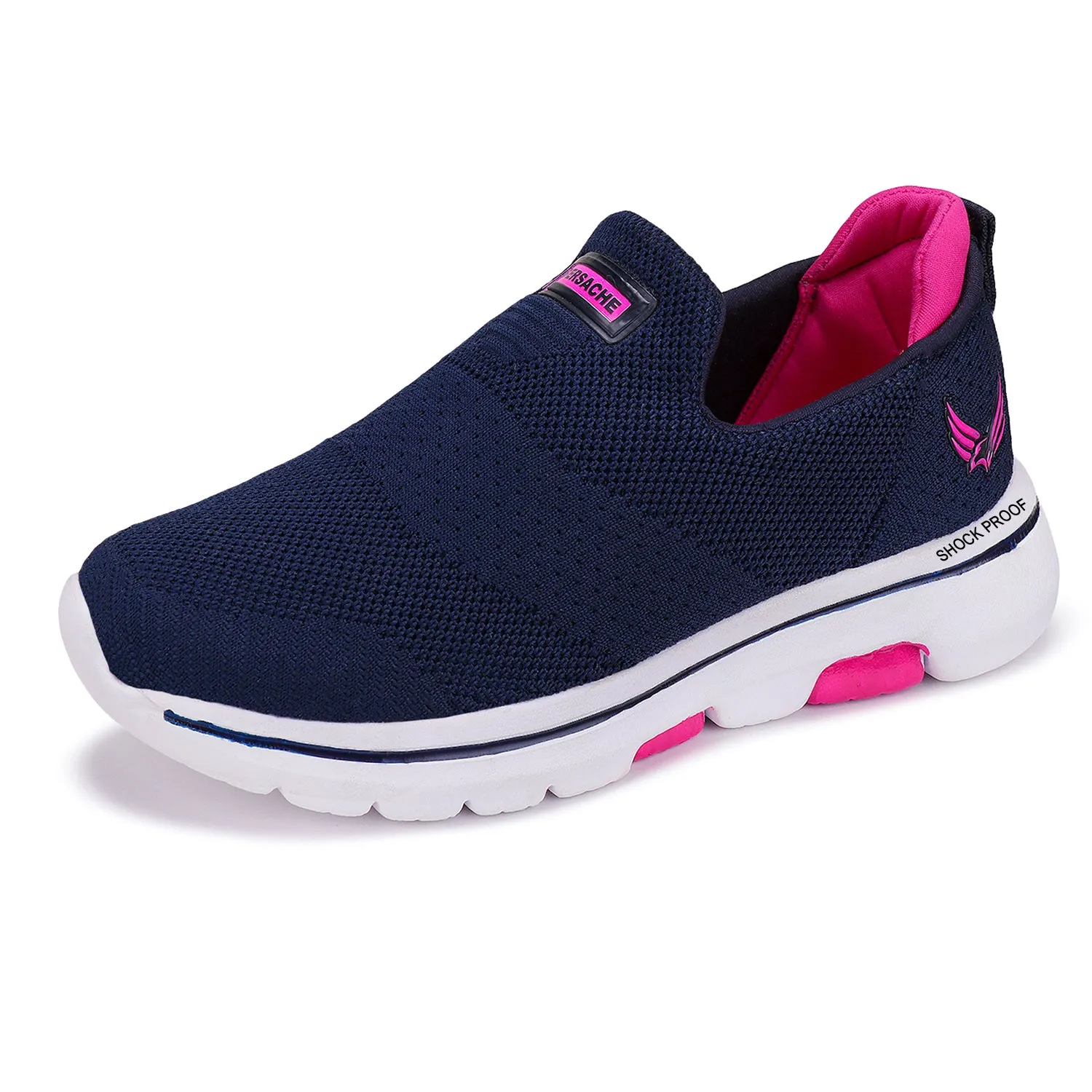 Bersache Sports Running Shoes  For Women (Navy Blue)- 7059