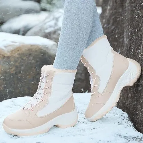 CAROL | Lace-Up Winter Snow Boots