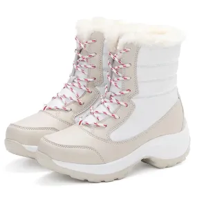 CAROL | Lace-Up Winter Snow Boots