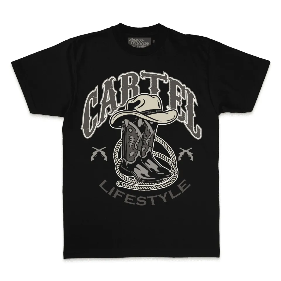 Cartel Lifestyle Boots - Black T-Shirt