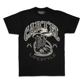 Cartel Lifestyle Boots - Black T-Shirt