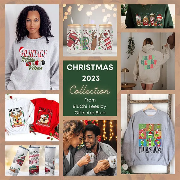 Christmas Taylor's Version Front and Back Sweatshirt - Merry Swiftmas - Sizes S to 5XL