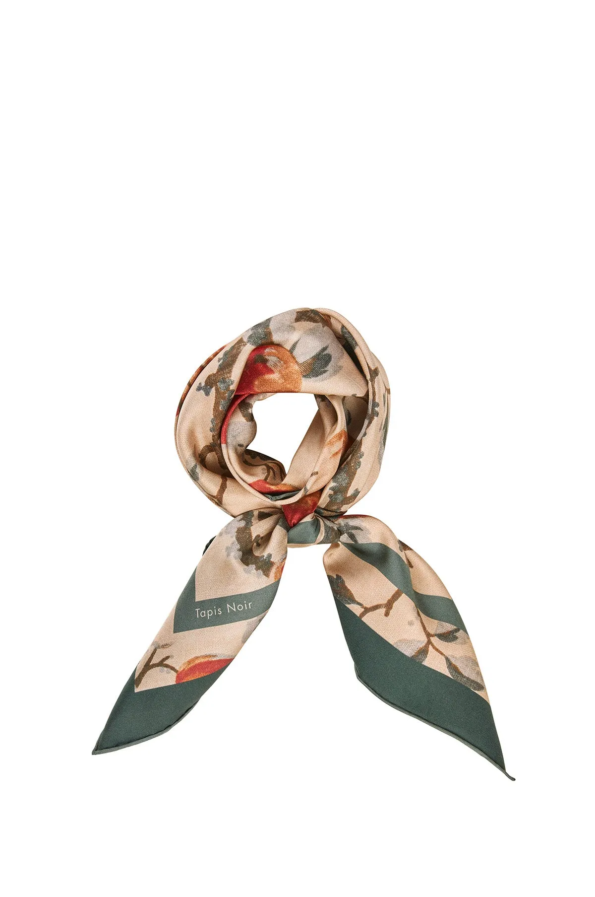 Classical Apple Scarf Beige
