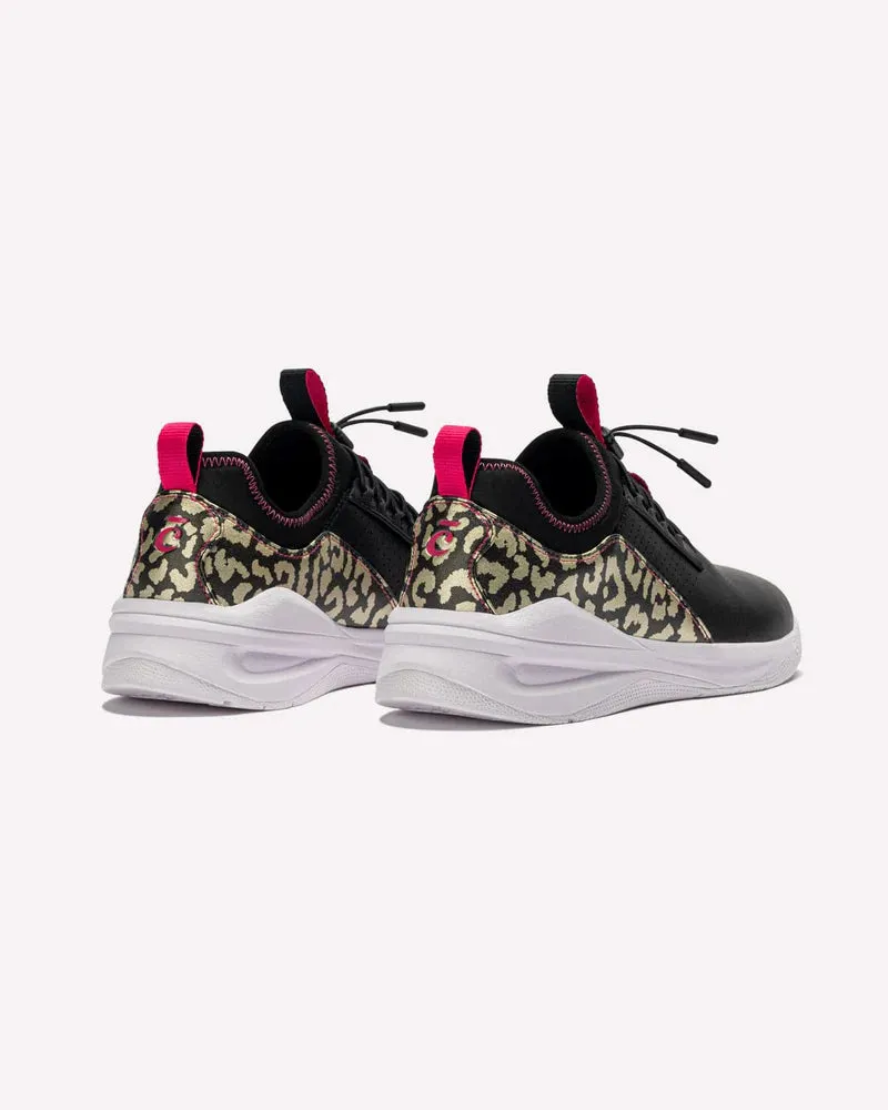 Clove  - Aero Shoes - Limited Edition - Black / Gold Leopard