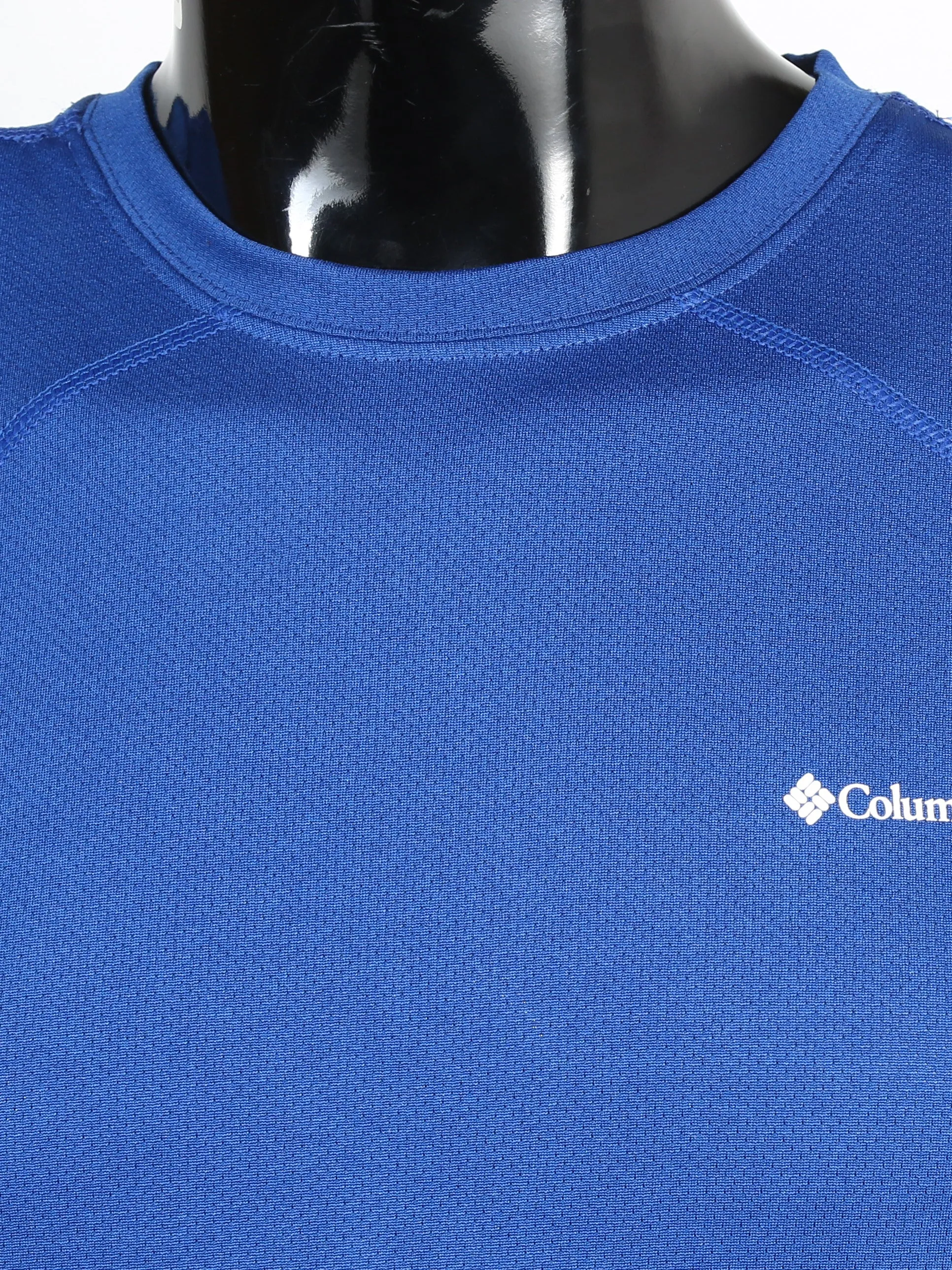 Columbia Mens S/S R-N Dry Fit T-Shits (Royal Blue)