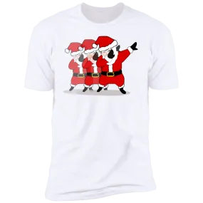 Cool Awesome Dabbing Santa Premium  T-Shirt
