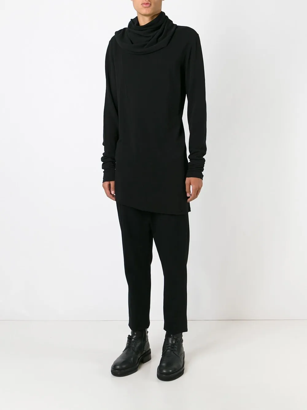 Cotton Dry Jersey Scarf Top