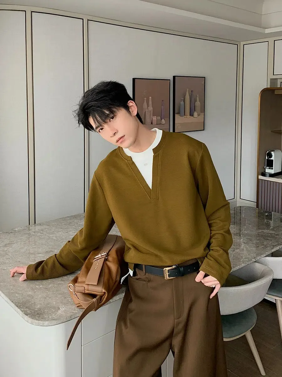 Cozy Relaxed-Fit Pullover