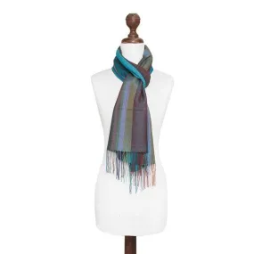 Cuzco Symphony Alpaca and Silk Scarf Wrap 77" L x 13.75" W