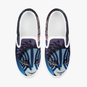 Demon Slayer Akaza Kids Slip Ons Anime Shoes