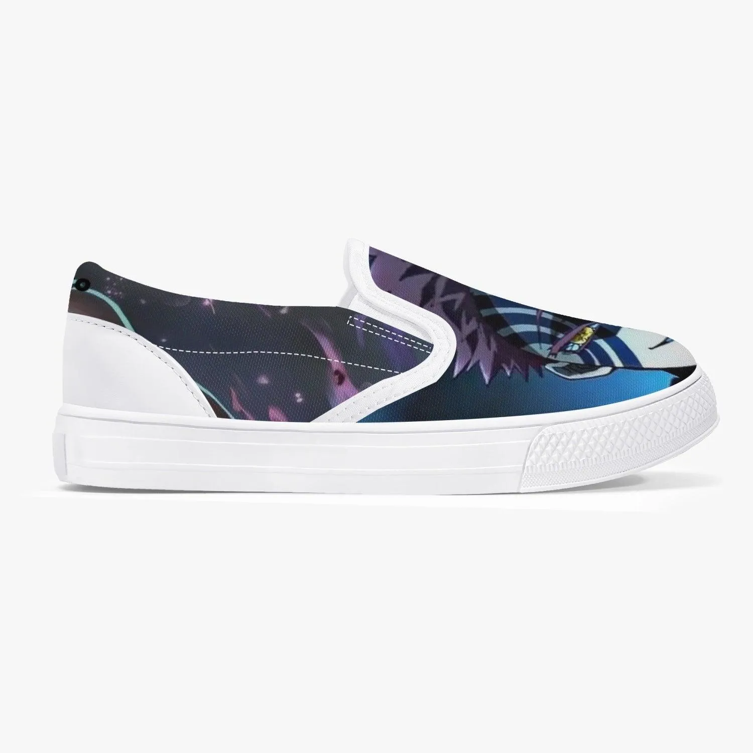 Demon Slayer Akaza Kids Slip Ons Anime Shoes