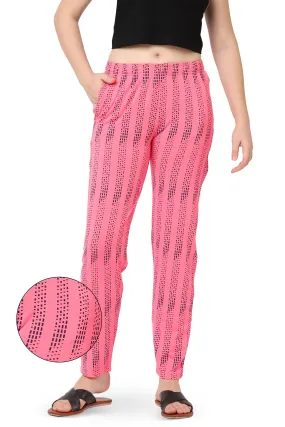 DOT STRIPED COZY PYJAMA FOR WOMEN