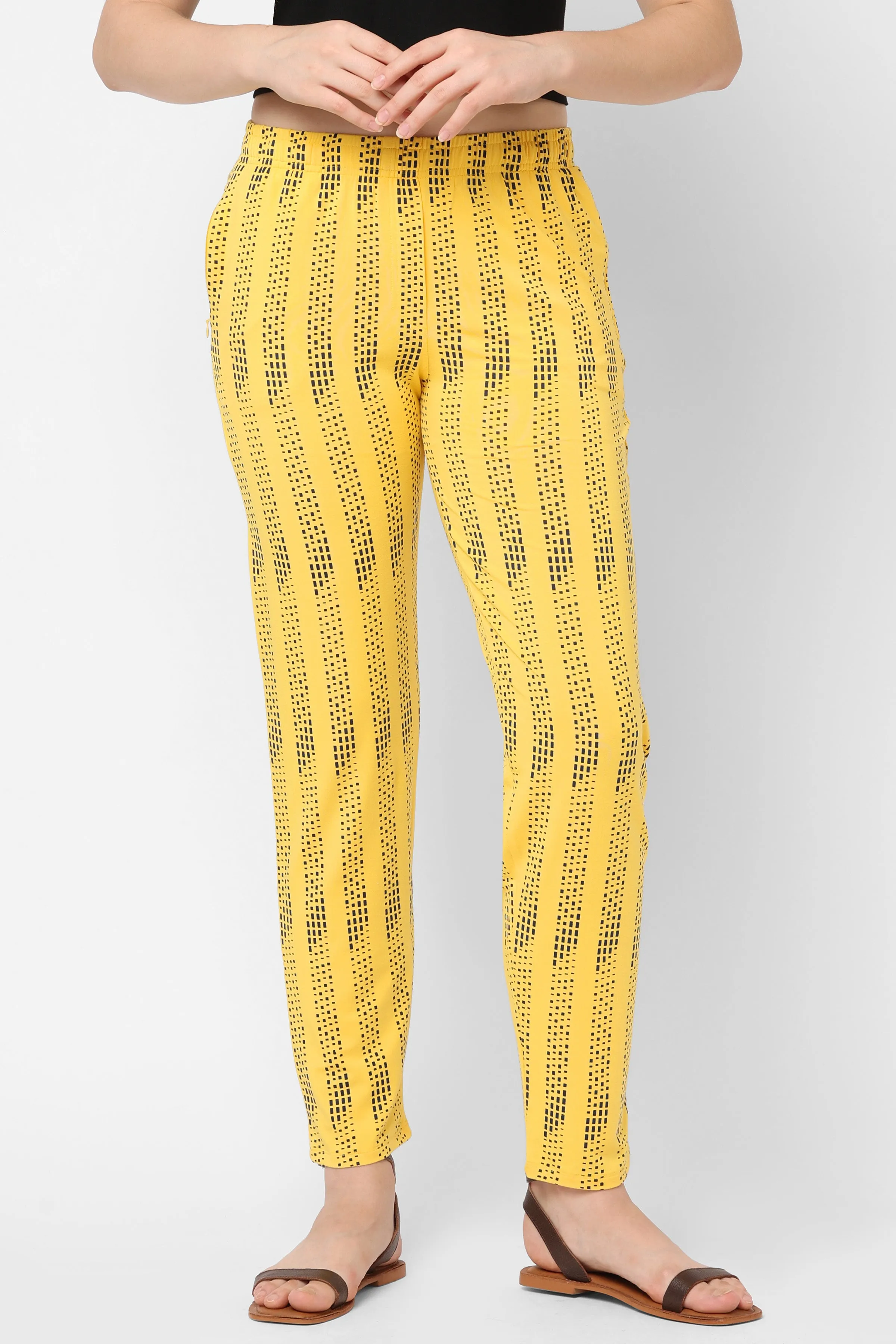 DOT STRIPED COZY PYJAMA FOR WOMEN