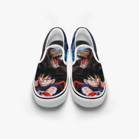 Dragon Ball Z Son Goku Slip Ons Anime Shoes