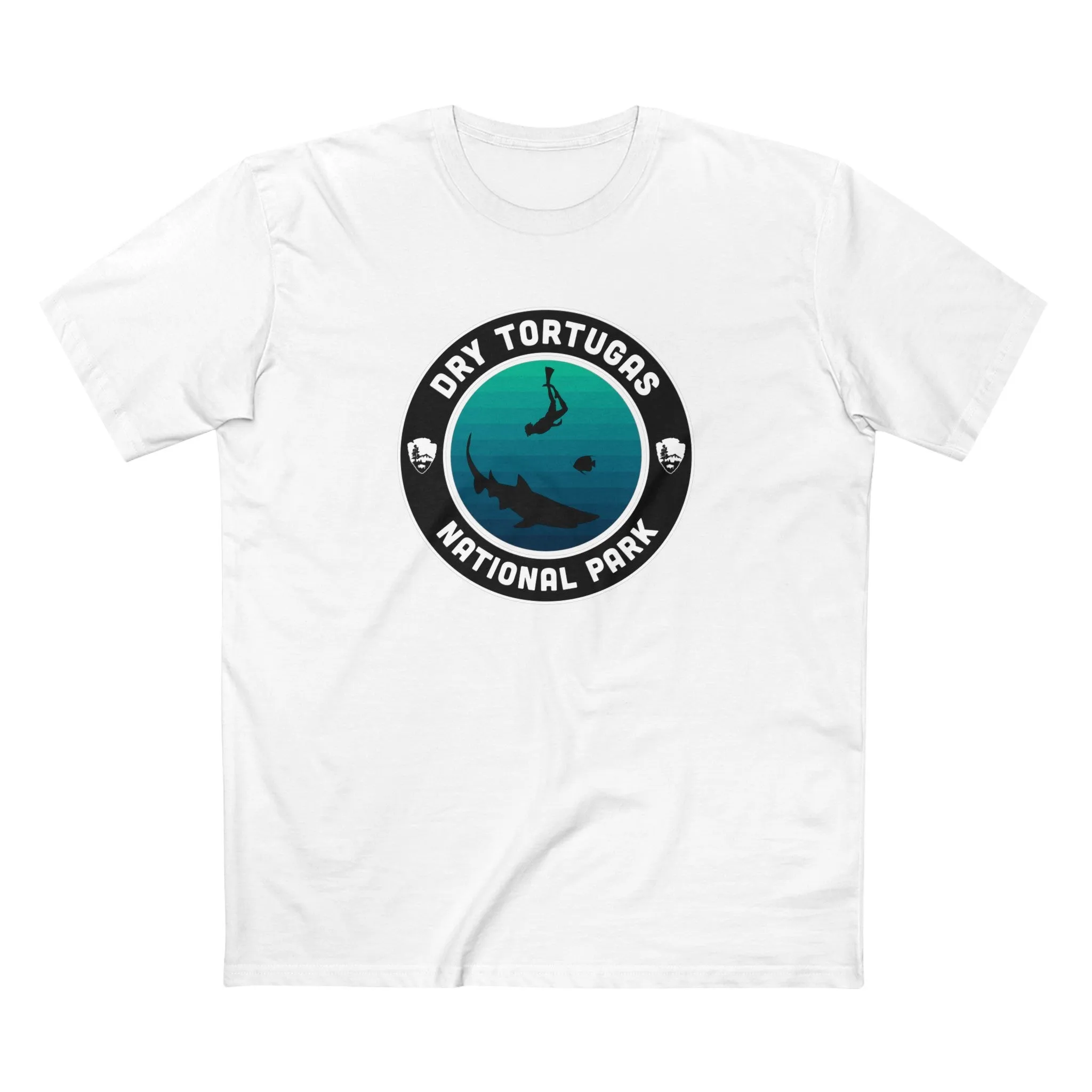 Dry Tortugas National Park T-Shirt - Round Badge Design