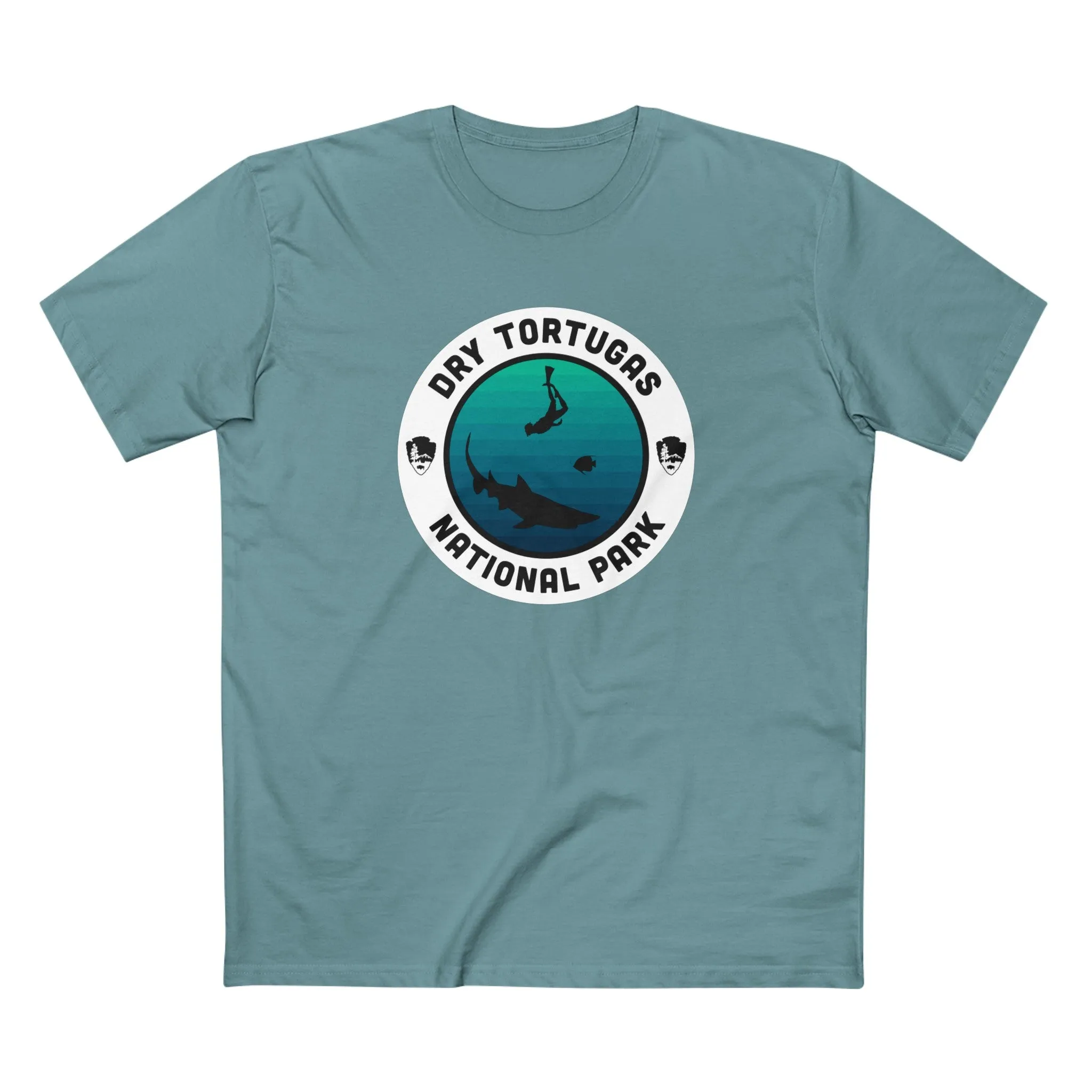 Dry Tortugas National Park T-Shirt - Round Badge Design