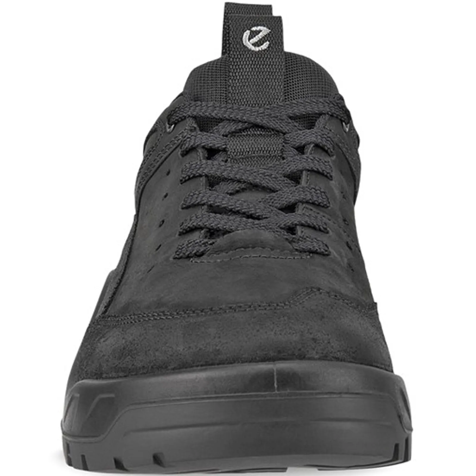 ECCO Mens Offroad Leather Low Rise Walking Shoes - Black