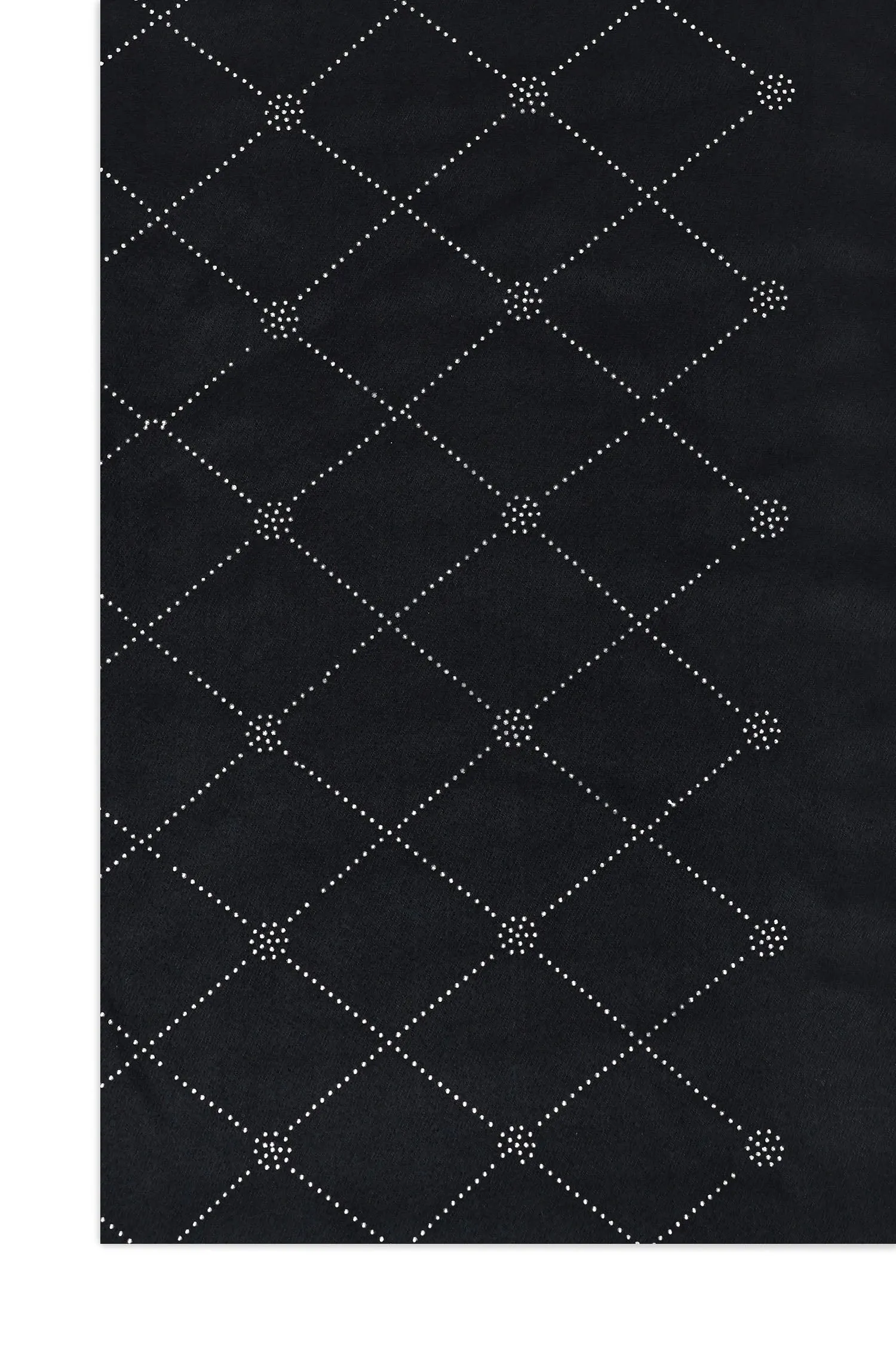 ELEGANT GEOMETRIC STUDDED SCARF