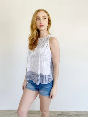 Fabletics Open Back Lightweight Tank Top Medium
