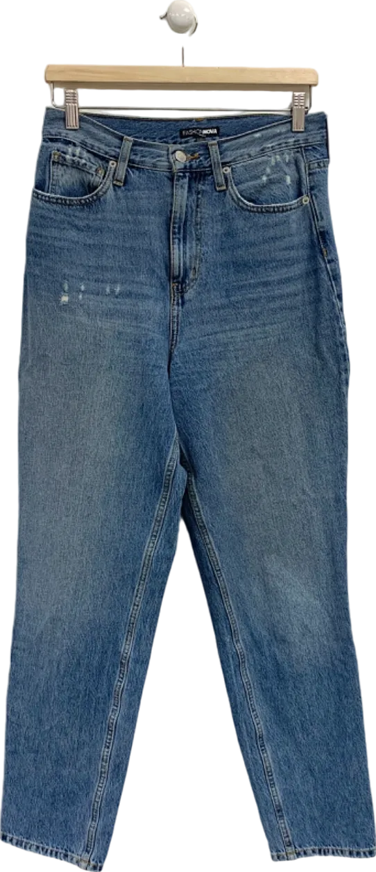 Fashion Nova Blue Denim Jeans Size UK S