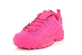 Fila Womens Disruptor ll Premium Fade Pink Sneaker - 9.5 | Fashion Sneakers