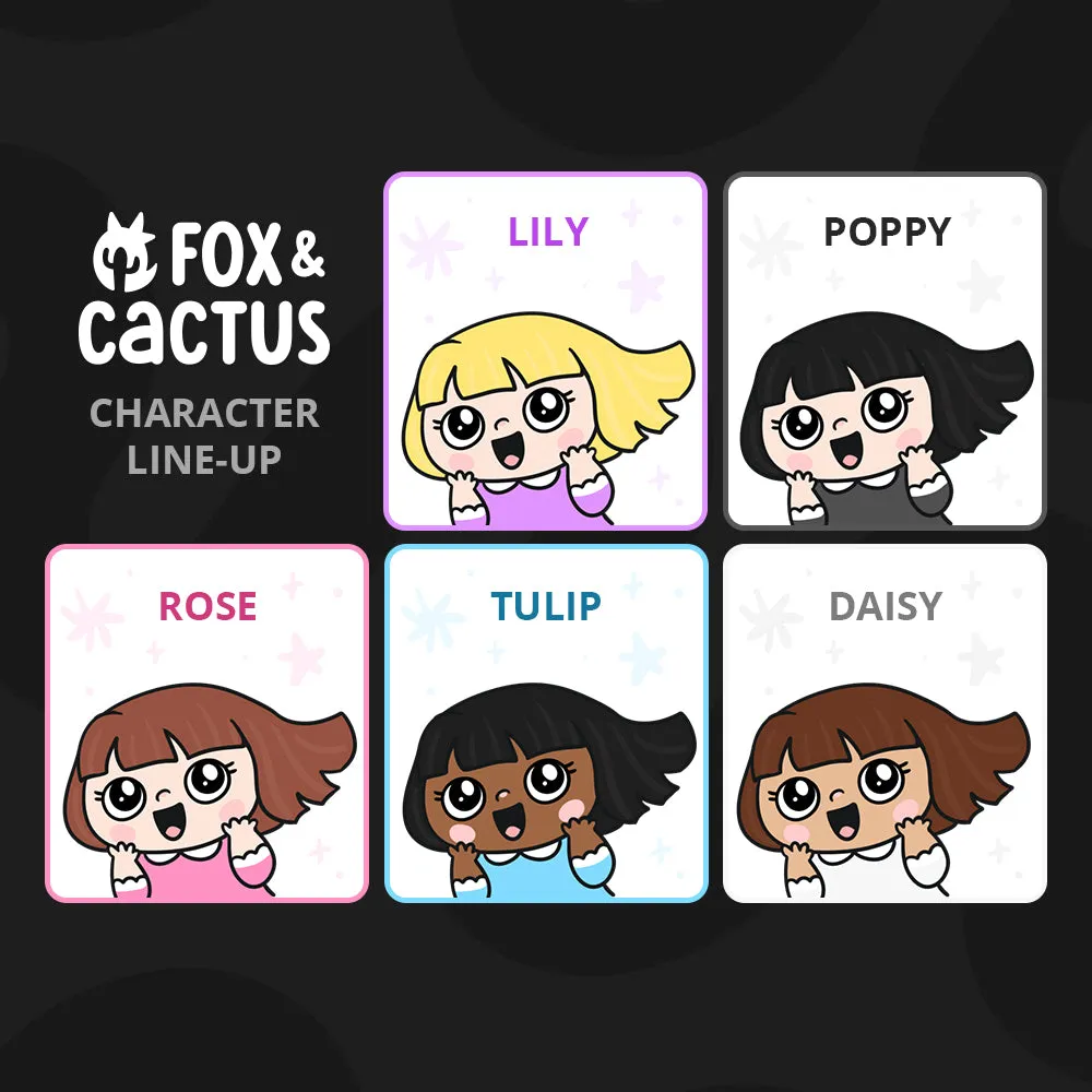 Fitness Kawaii Girl Stickers