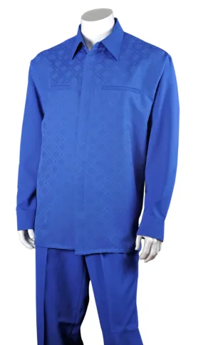 Fortino Landi 2762-BLU Mens Walking Suit