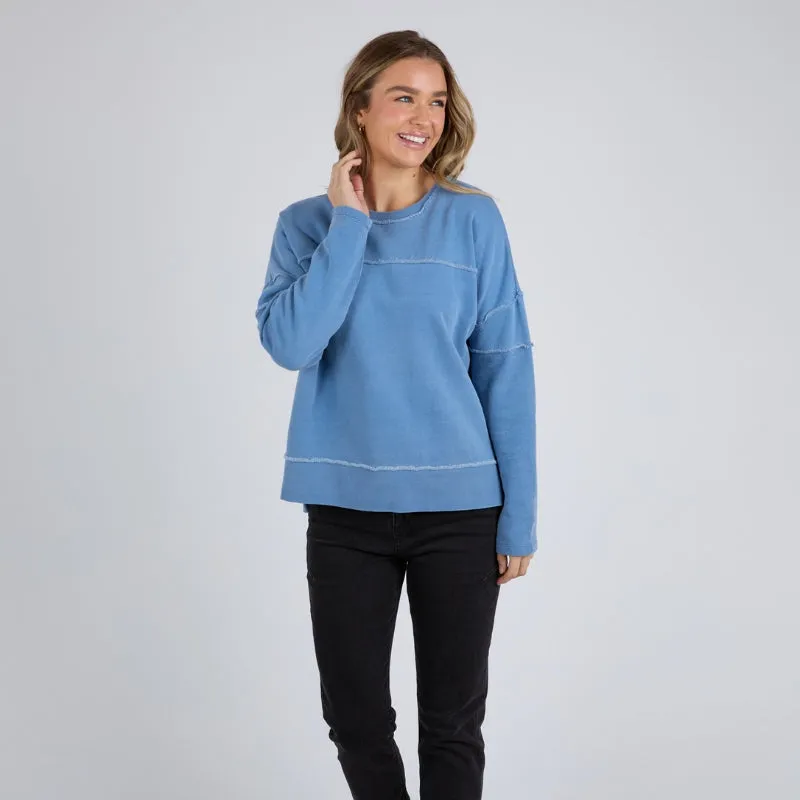 Foxwood | Jayne Throw On Fleece - Coronet Blue