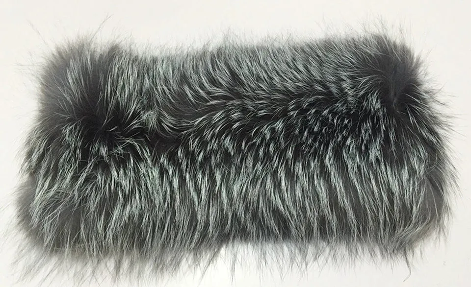 Genuine Fox Fur Elegant Shawl