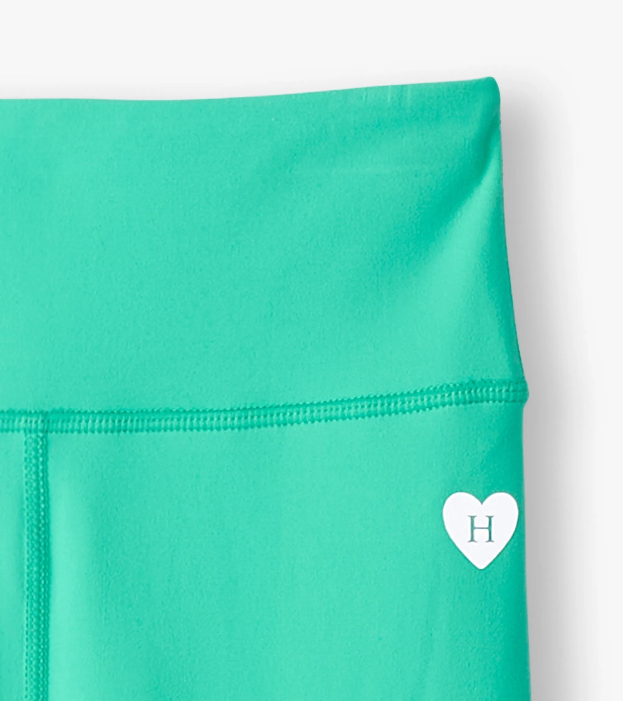 Girls Aqua Green Active Leggings