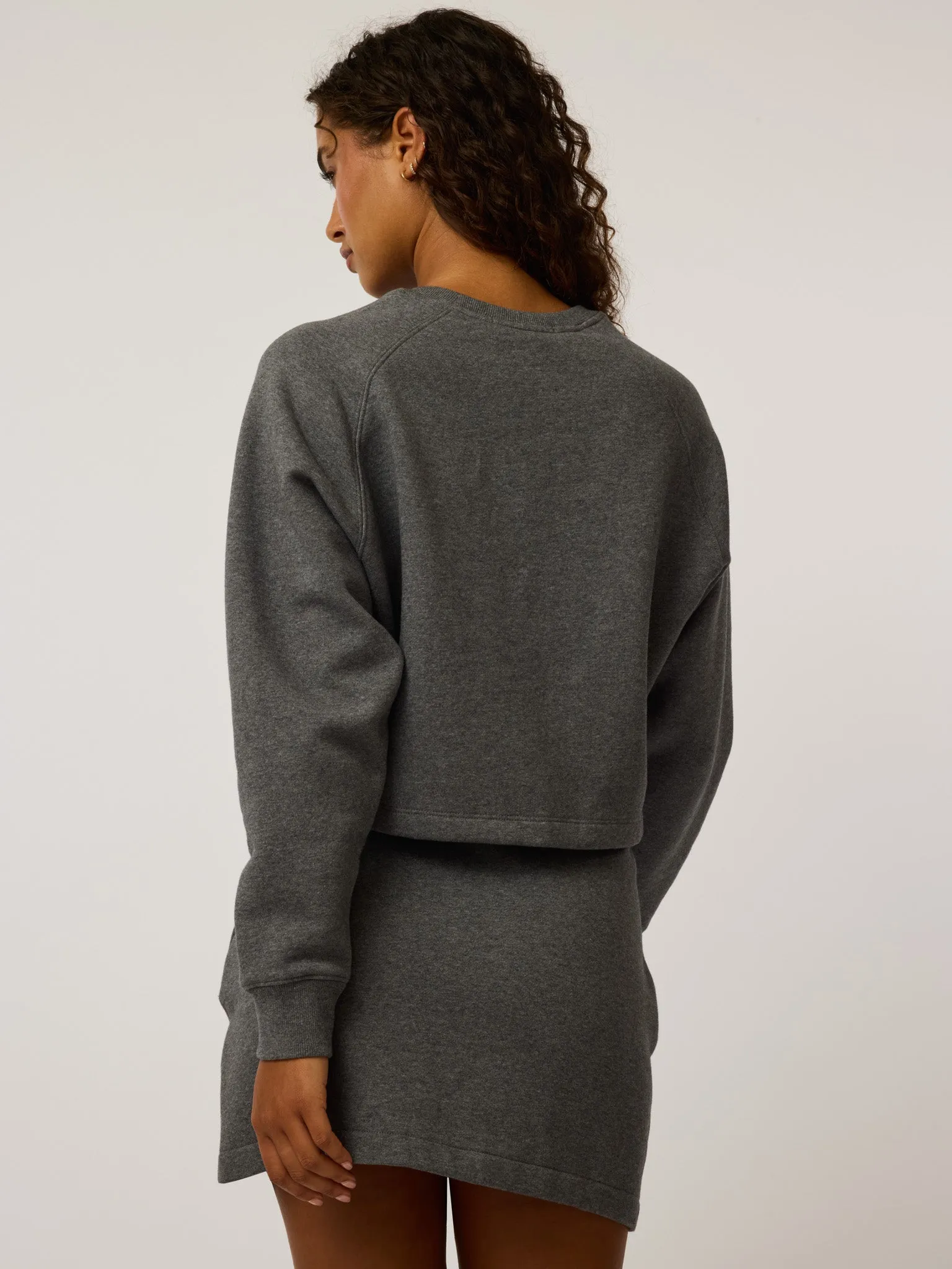 Greyson Aspen Cropped Crewneck