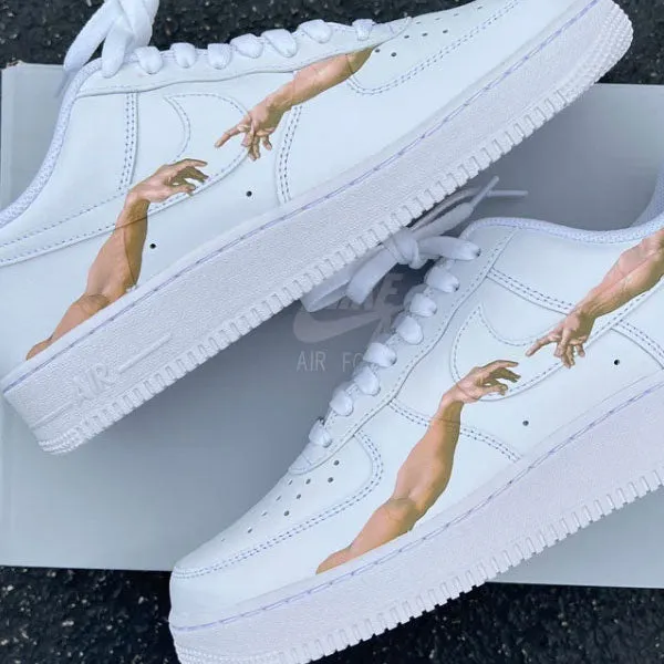 Hand Of God Artistic Custom Air Force 1
