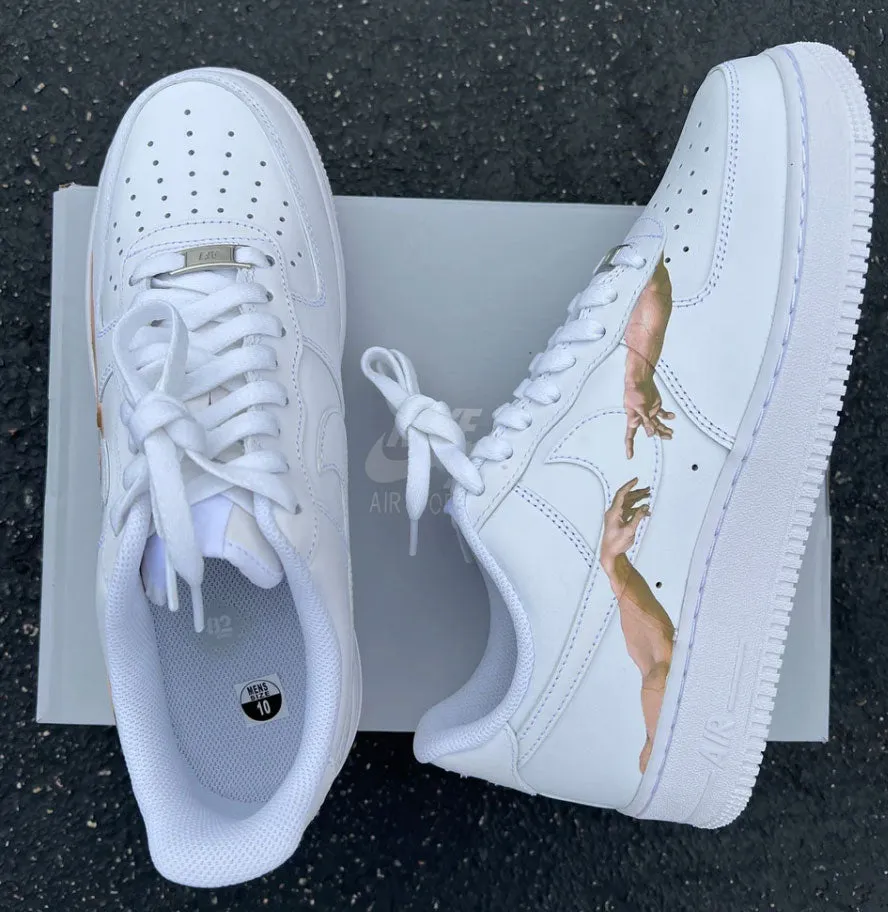 Hand Of God Artistic Custom Air Force 1