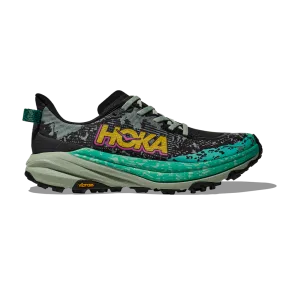 HOKA Women's Speedgoat 6 Black/Aloe Vera