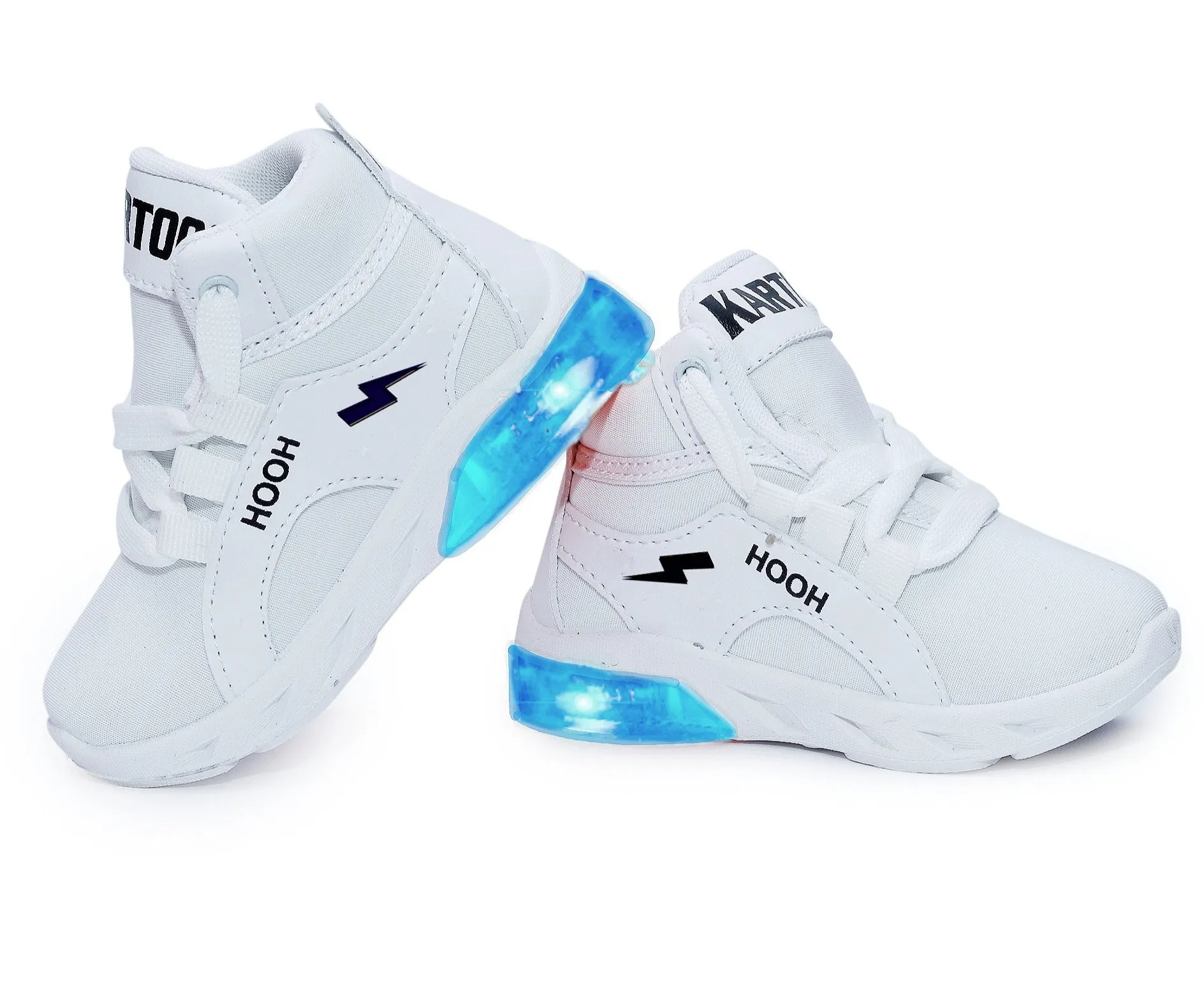 Hooh kids LED light shoes for boys and girls